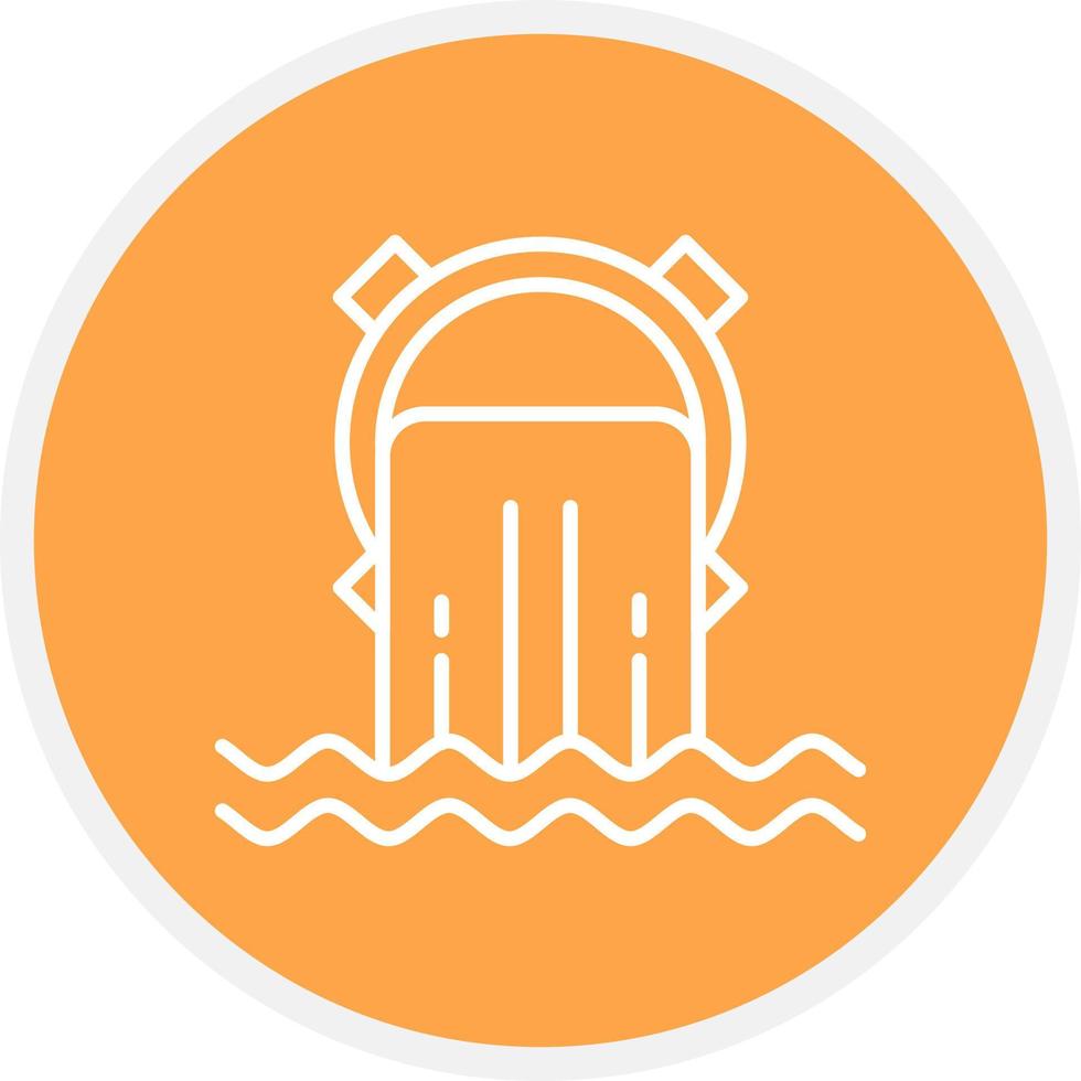 Sewer Creative Icon Design vector
