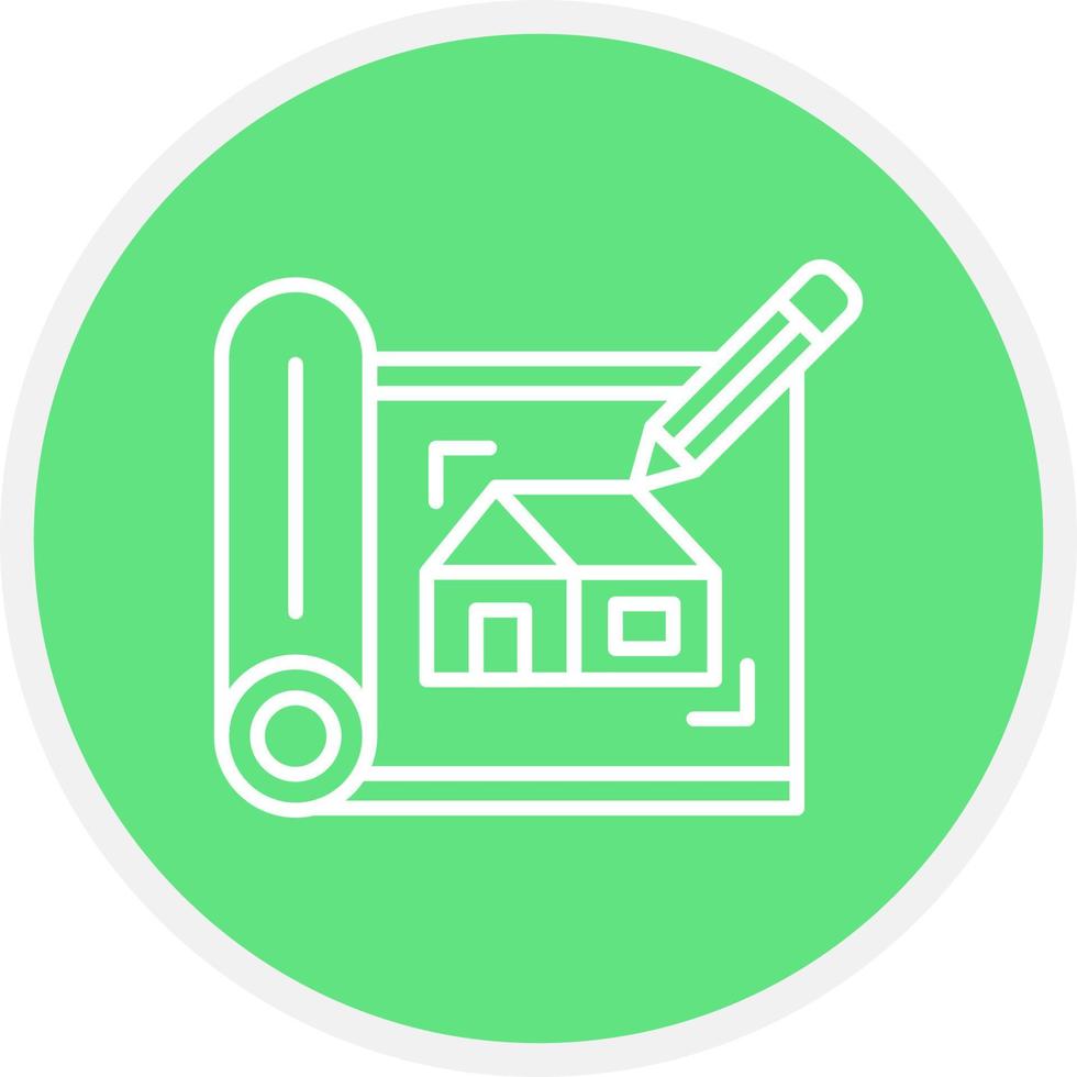 House Sketch Creative Icon Design vector