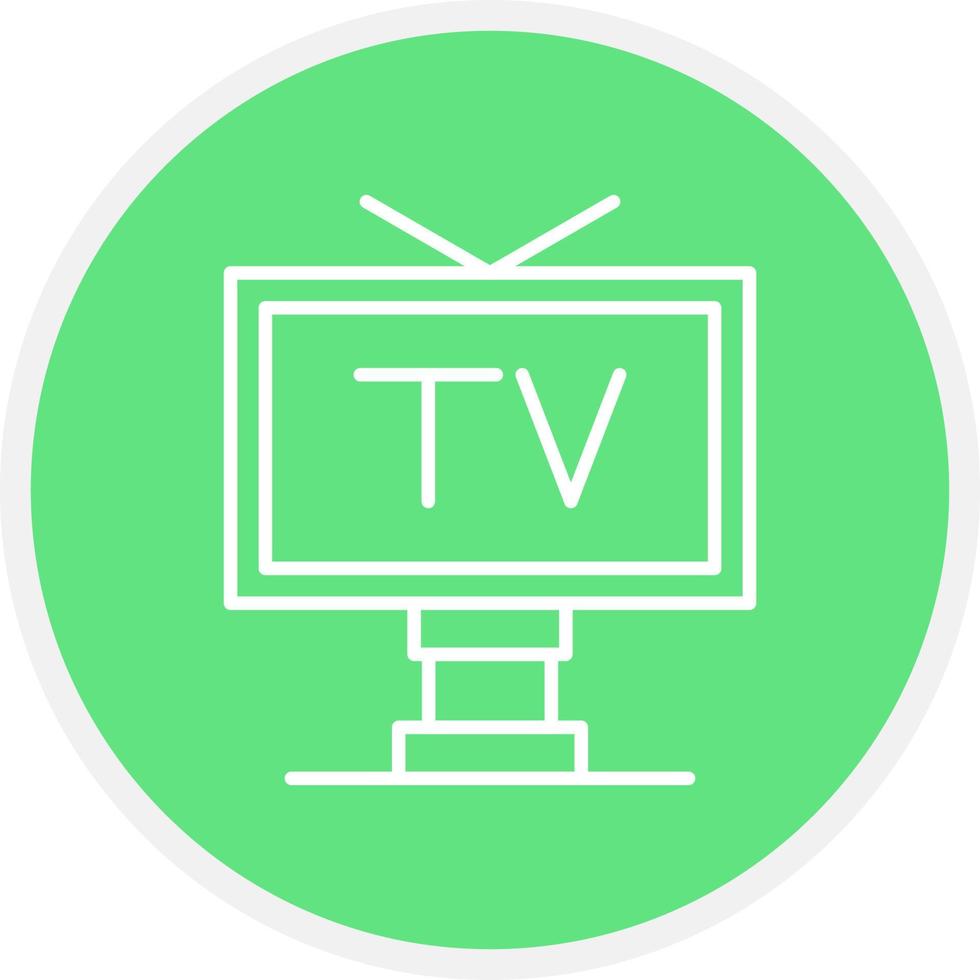 Tv Creative Icon Design vector