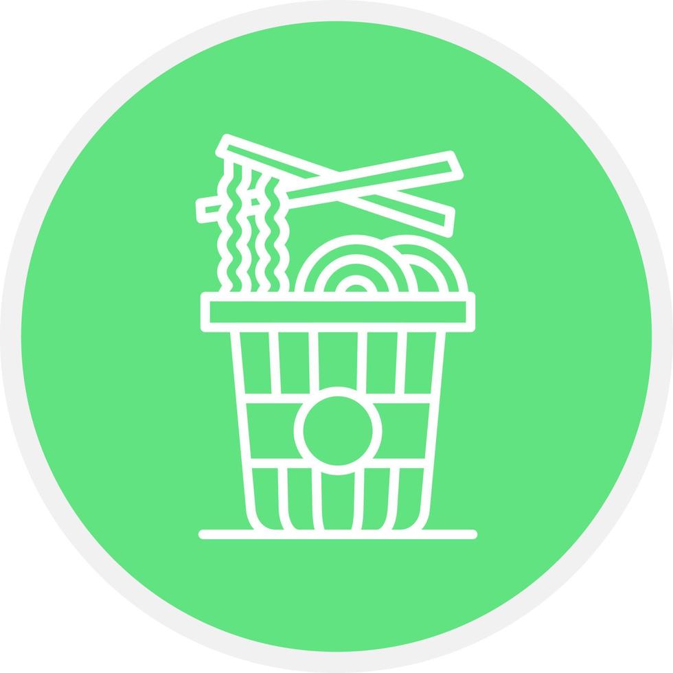 Noodles Creative Icon Design vector
