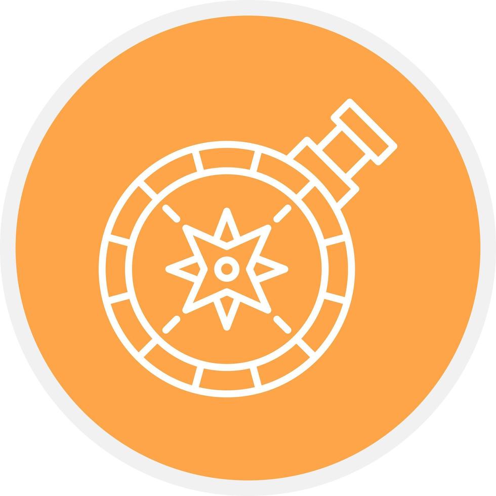 Compass Creative Icon Design vector