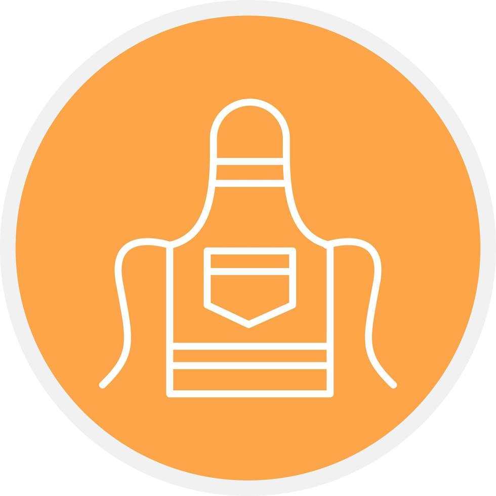 Apron Creative Icon Design vector