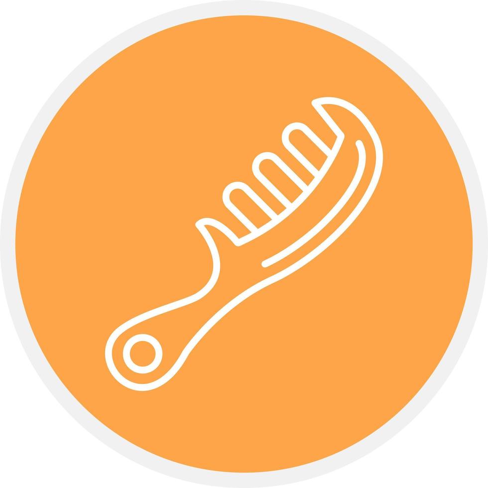 Comb Creative Icon Design vector