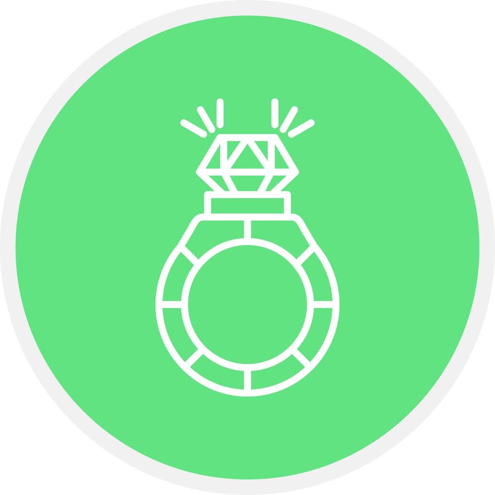 Ring Creative Icon Design vector