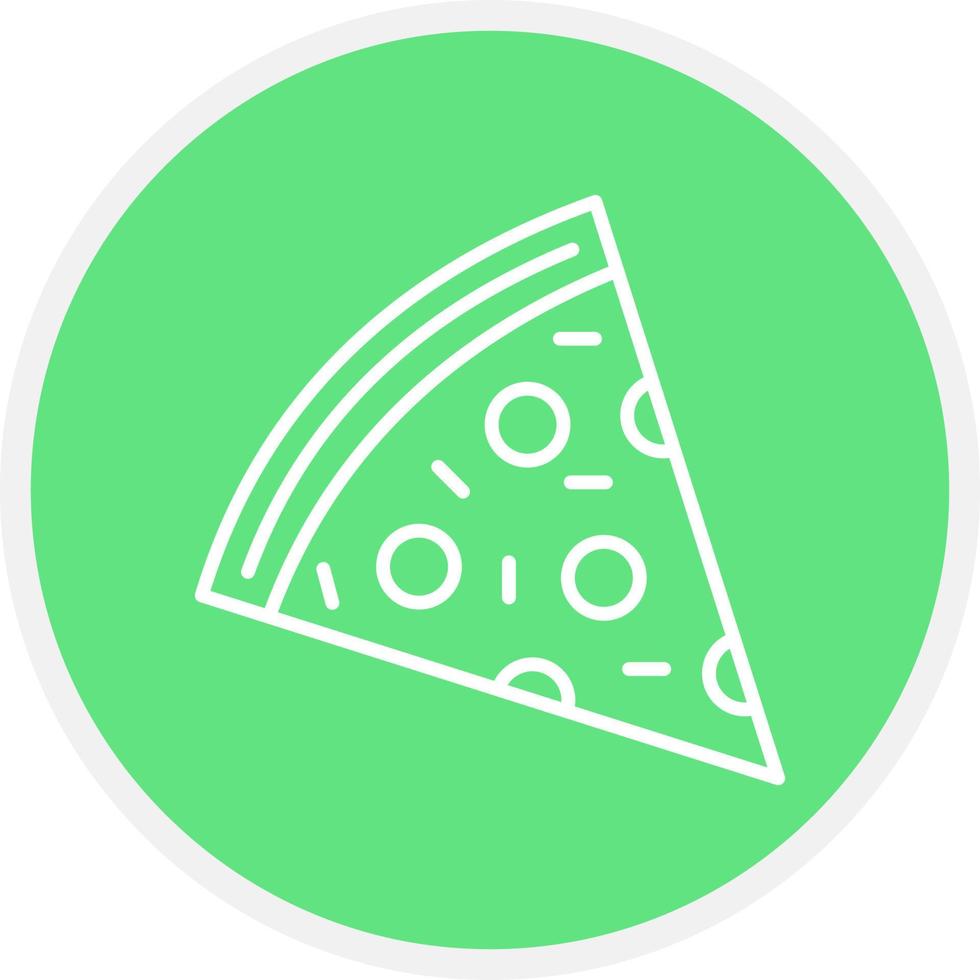 diseño de icono creativo de pizza vector