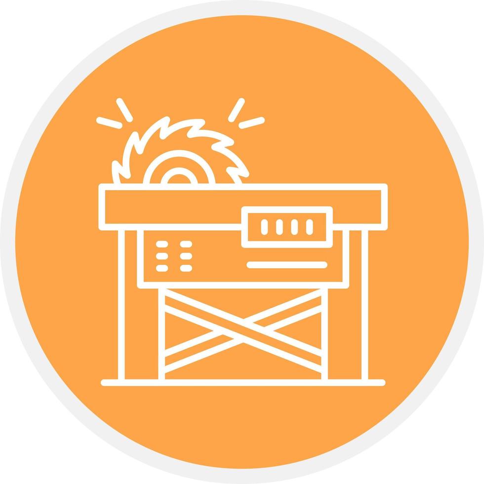 Sawmill Creative Icon Design vector