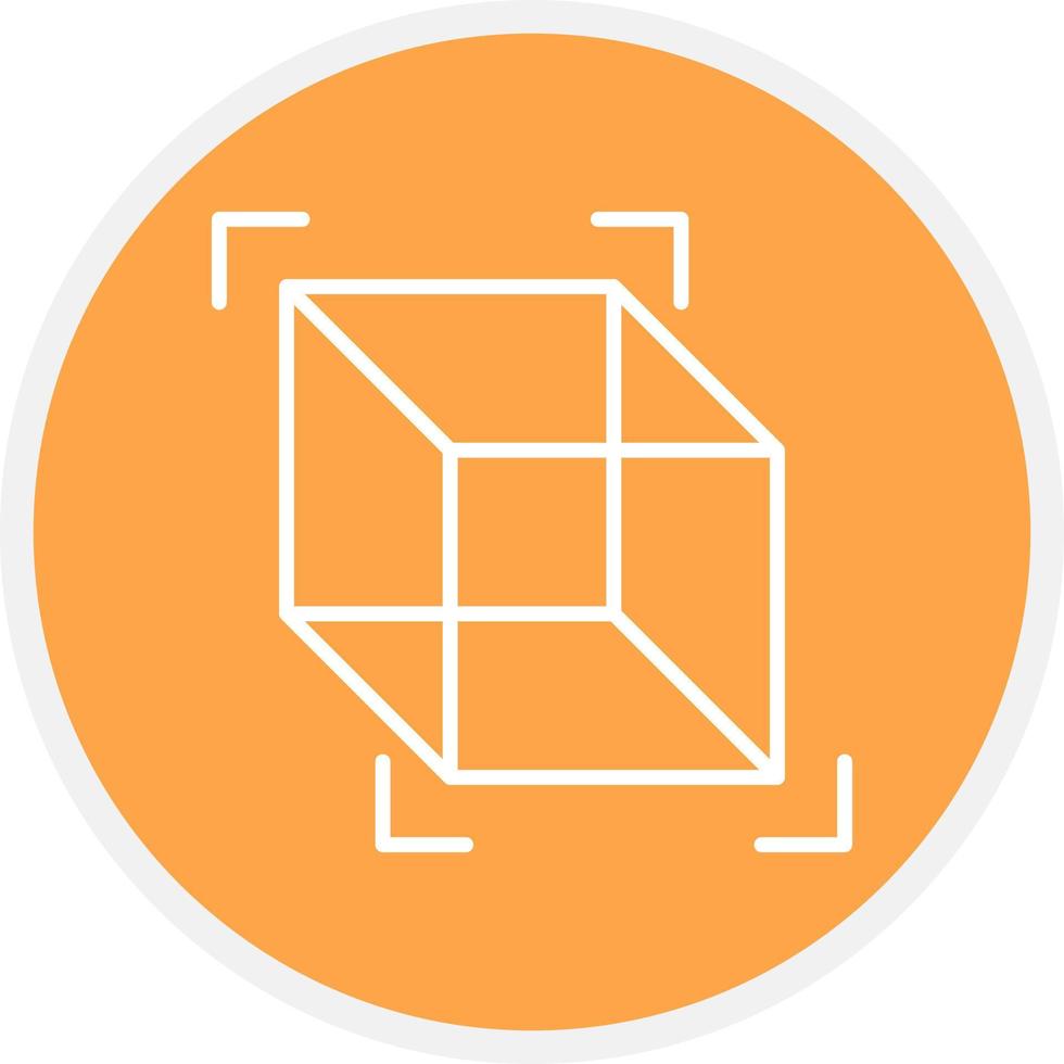 3d Cube Creative Icon Design vector
