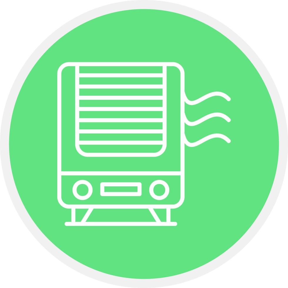 Air Purifier Creative Icon Design vector