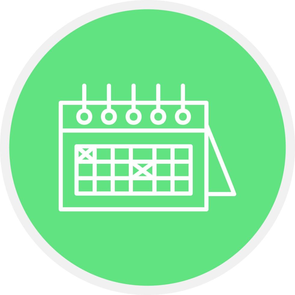 Calendar Creative Icon Design vector