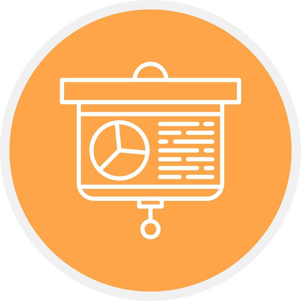 Presentation Creative Icon Design vector