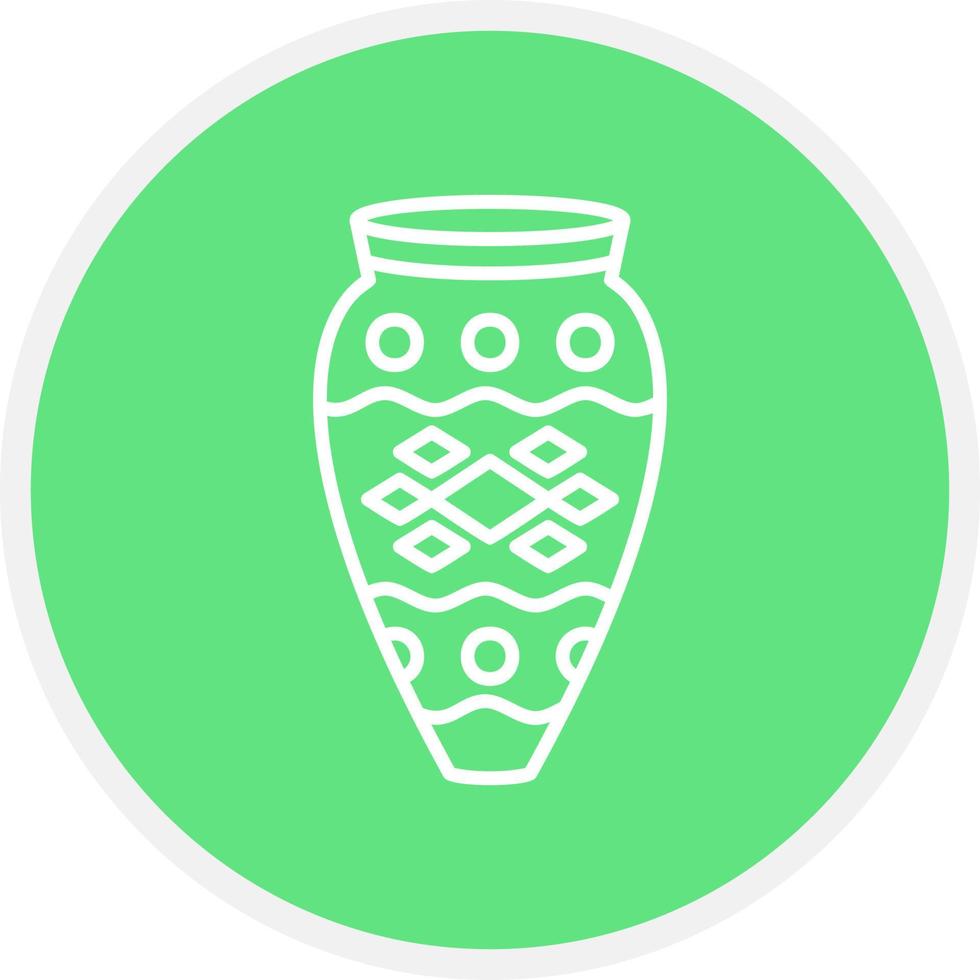 Vase Creative Icon Design vector