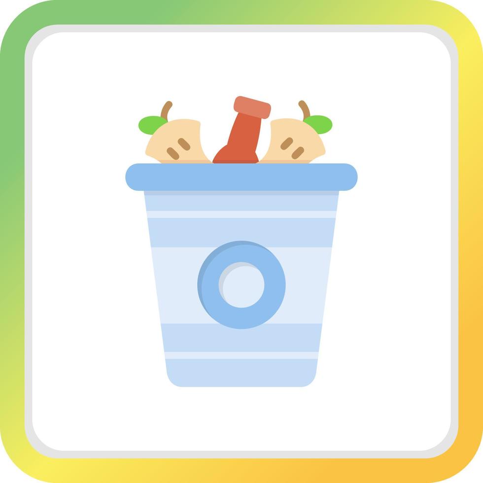 Waste Creative Icon Design vector