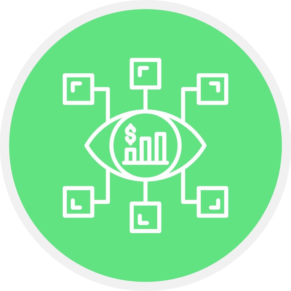 Vision Creative Icon Design vector