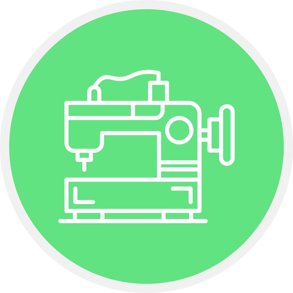 Sewing Machine Creative Icon Design vector