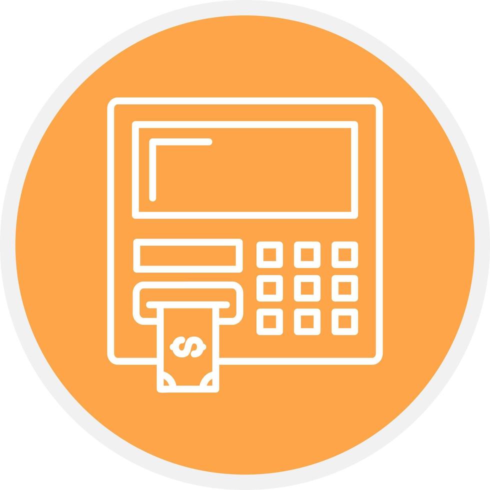 Atm Creative Icon Design vector