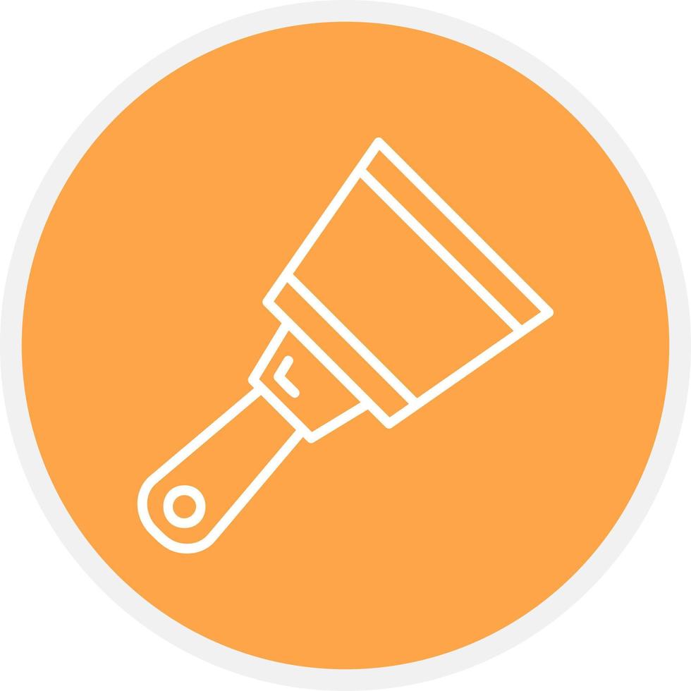 Paint Scraper Creative Icon Design vector