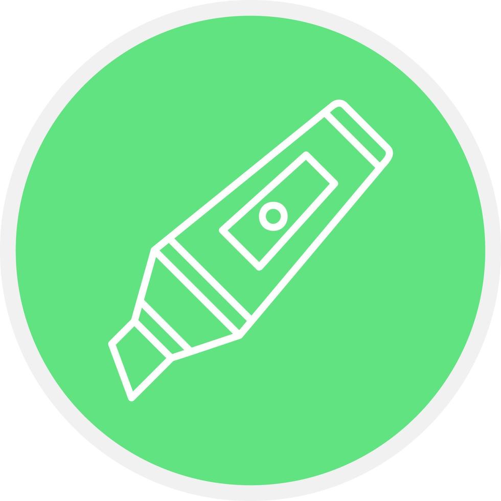 Highlighter Creative Icon Design vector