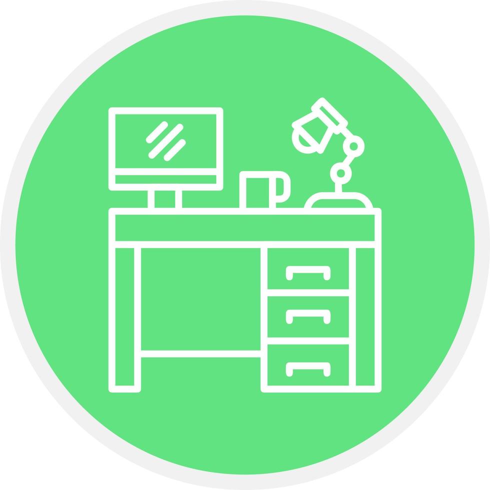 Desk Creative Icon Design vector