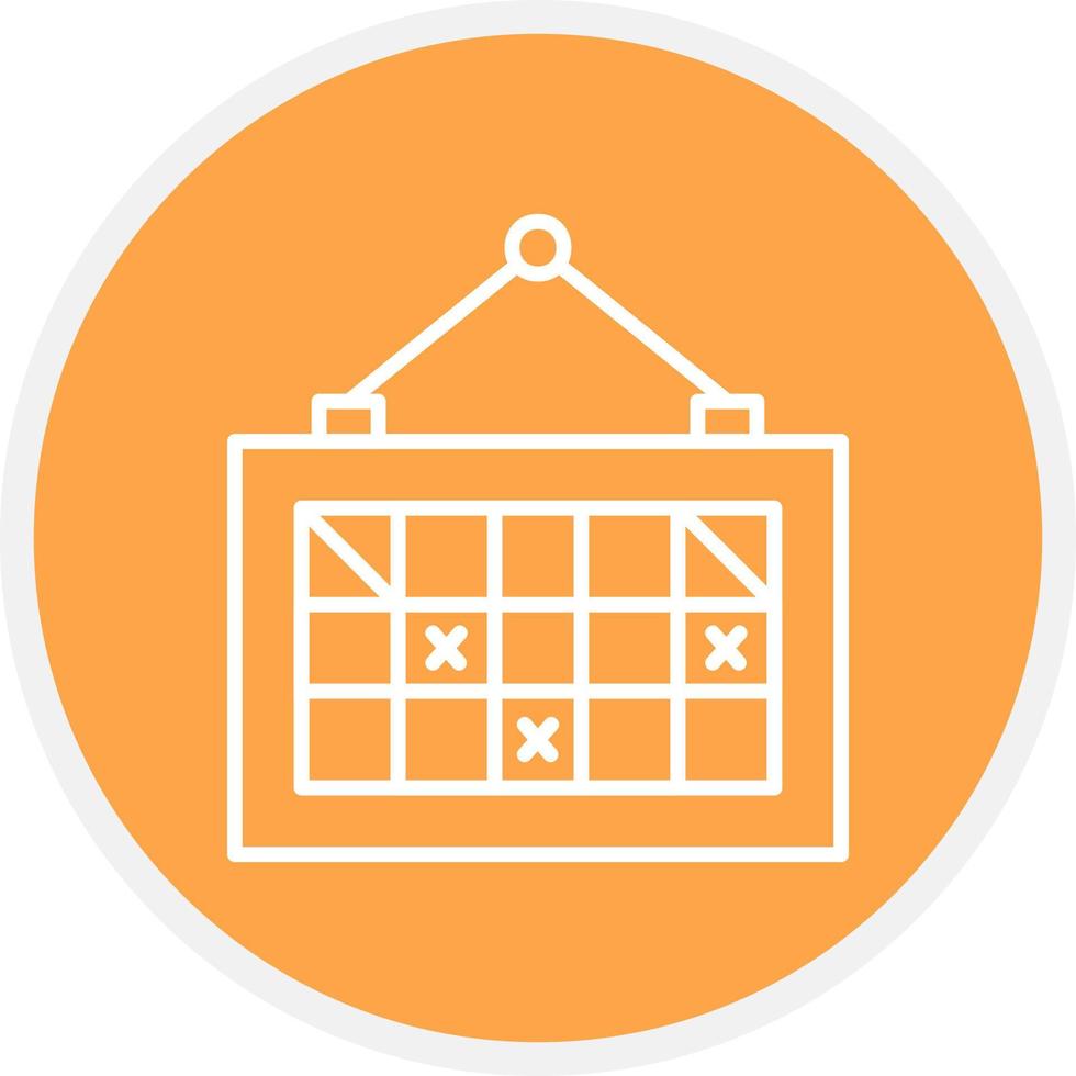 Calendar Creative Icon Design vector