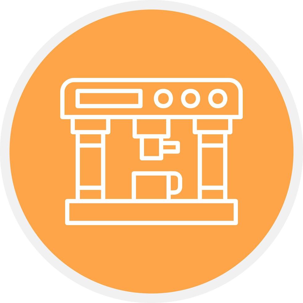Coffee Maker Creative Icon Design vector