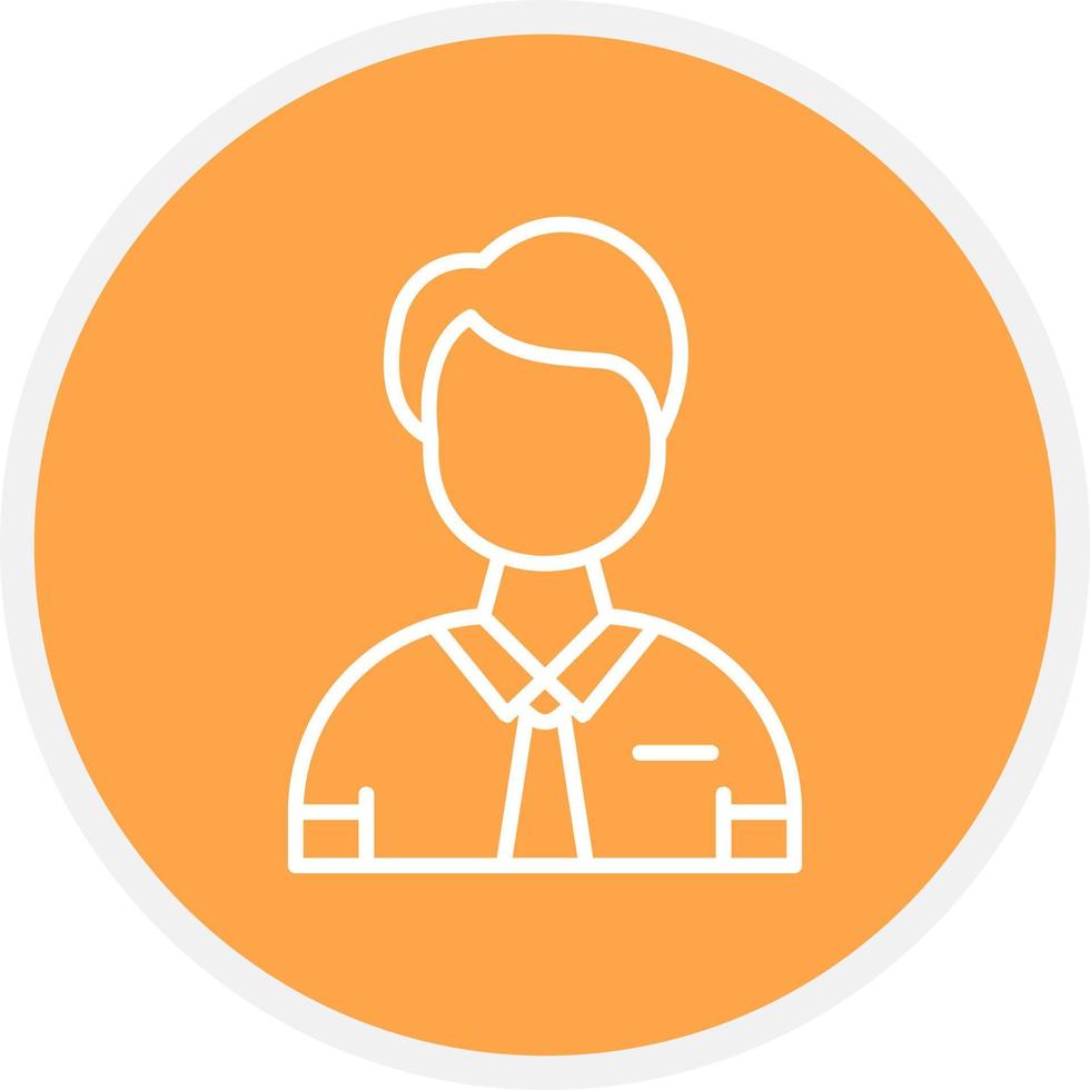 Worker Creative Icon Design vector
