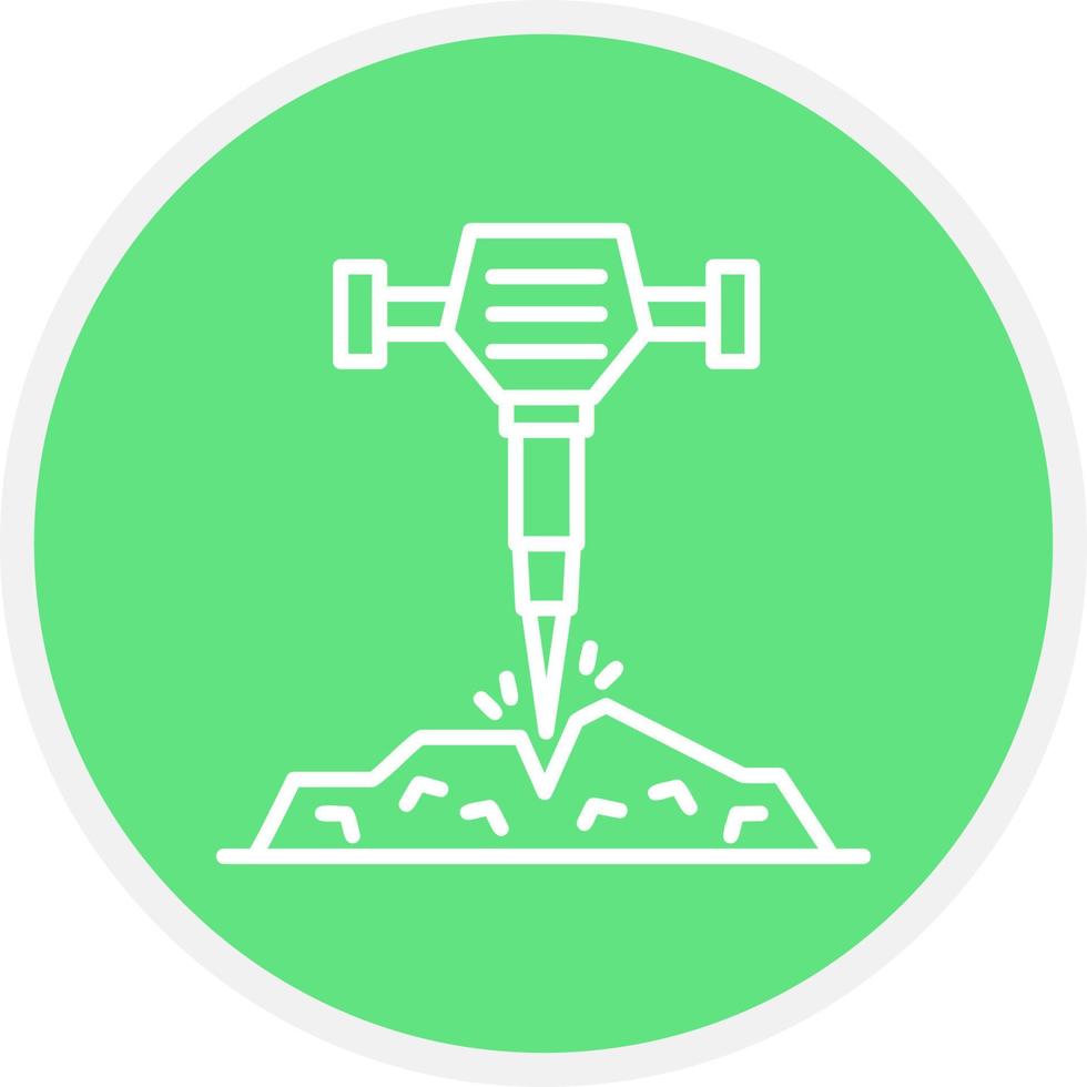 Drill Creative Icon Design vector