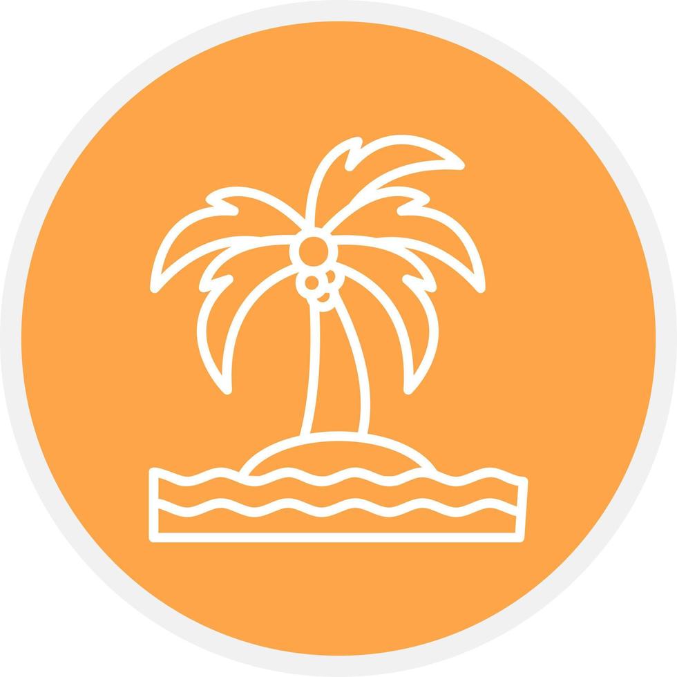 Island Creative Icon Design vector