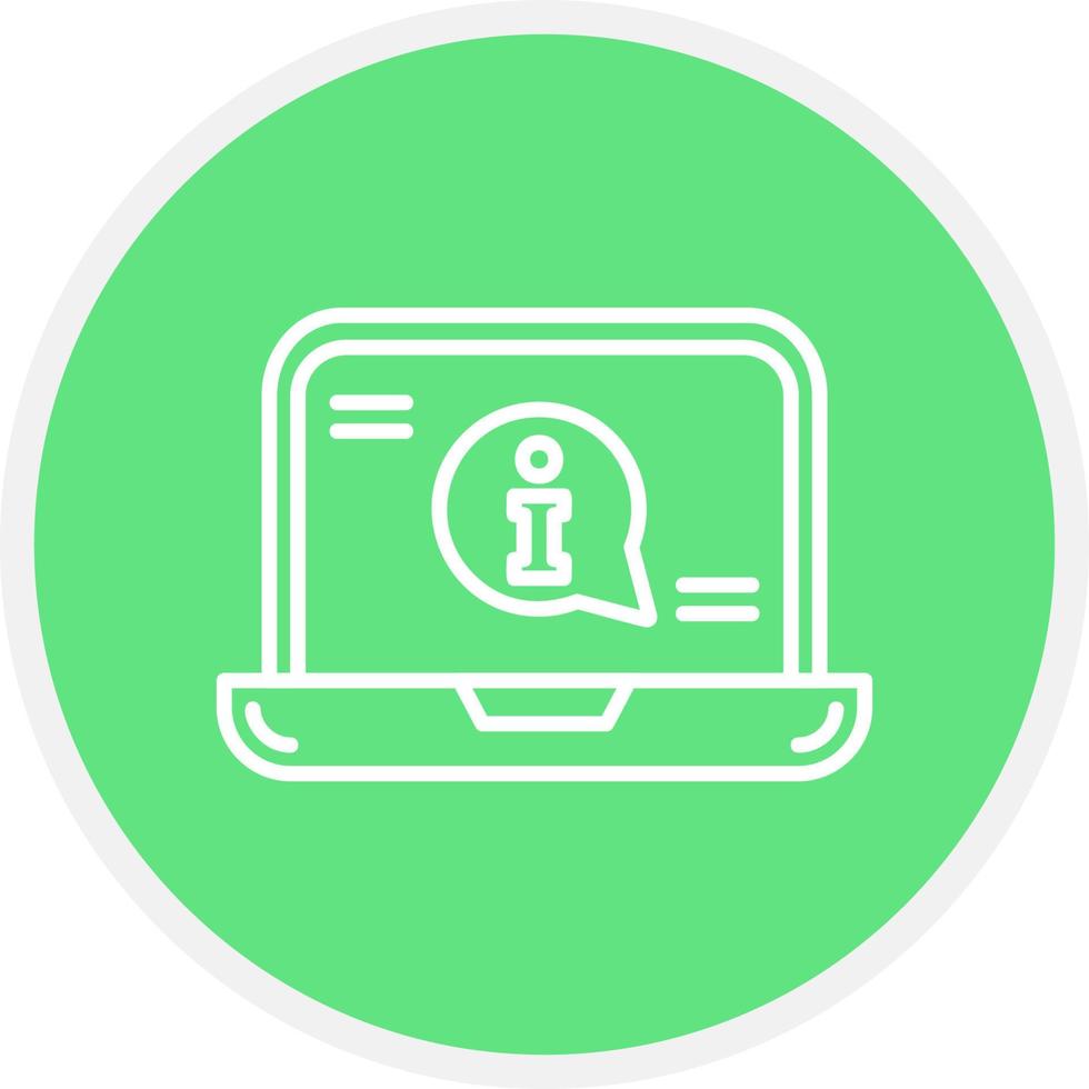 Laptop Creative Icon Design vector