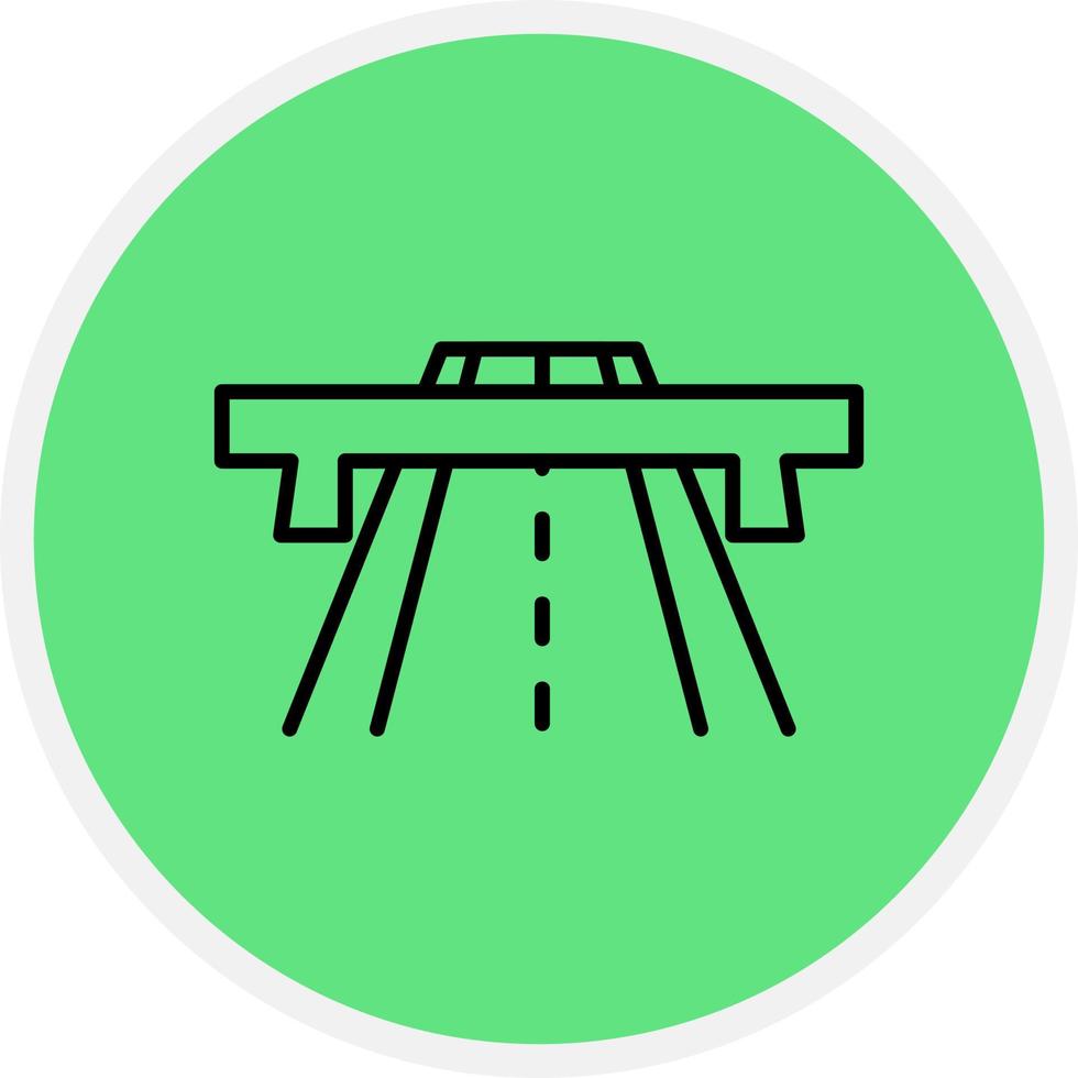 Road Creative Icon Design vector