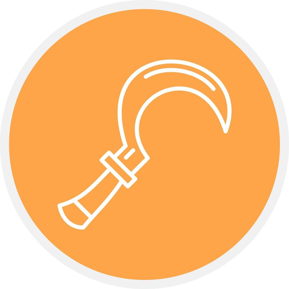Sickle Creative Icon Design vector