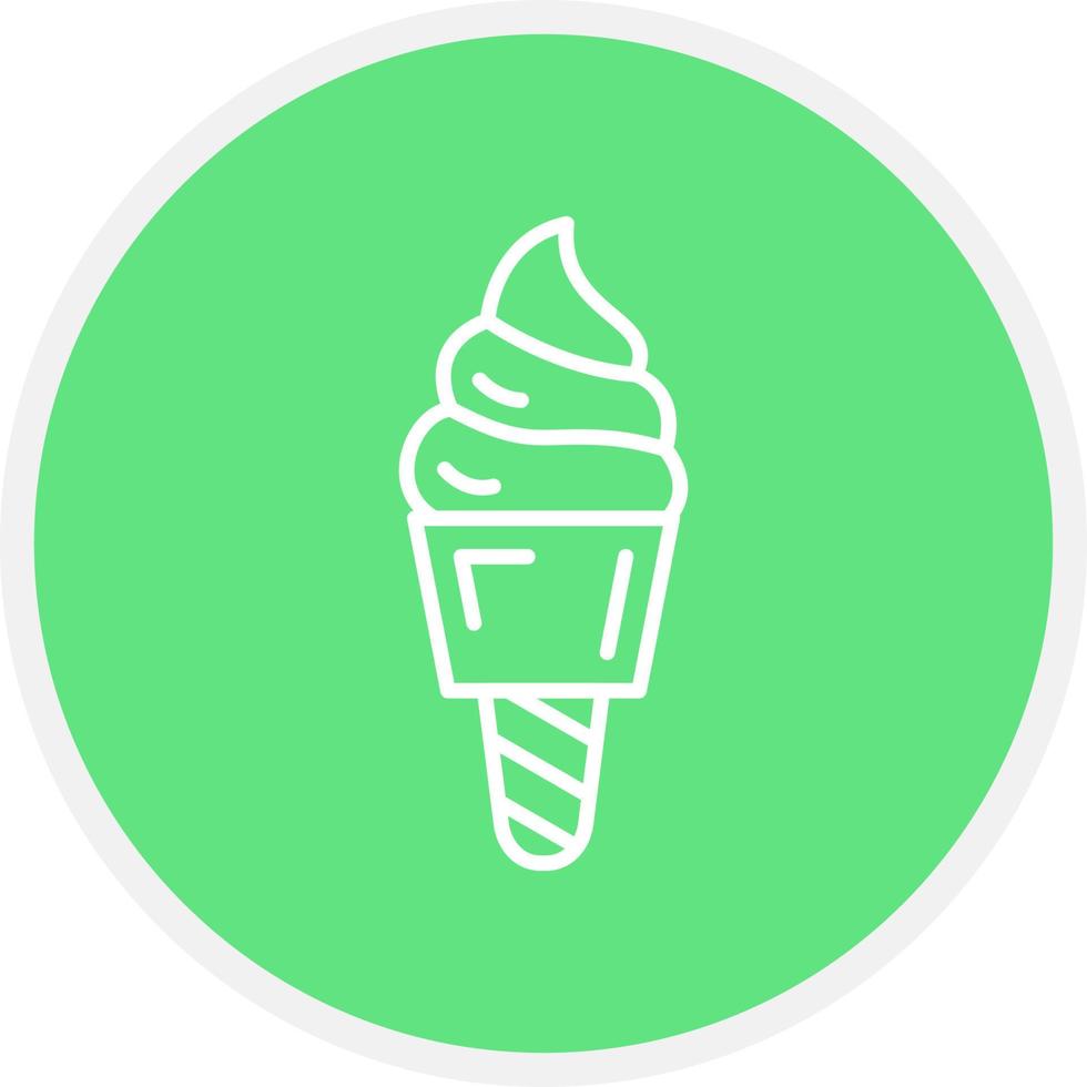 Ice Cream Creative Icon Design vector