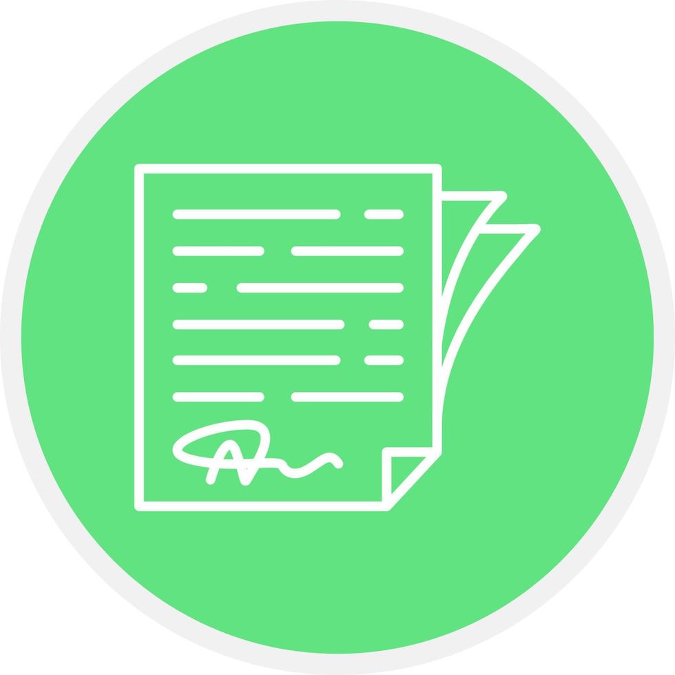 Document Creative Icon Design vector