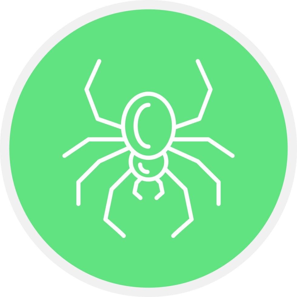 Spider Creative Icon Design vector
