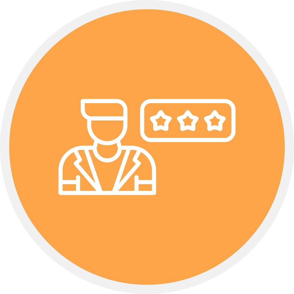 Review Creative Icon Design vector