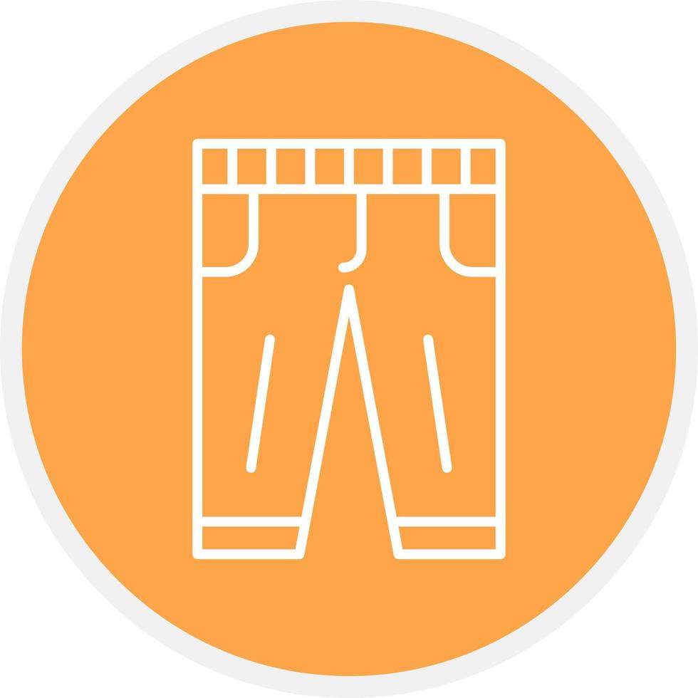 Pants Creative Icon Design vector