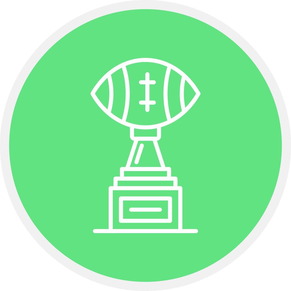 Trophy Creative Icon Design vector