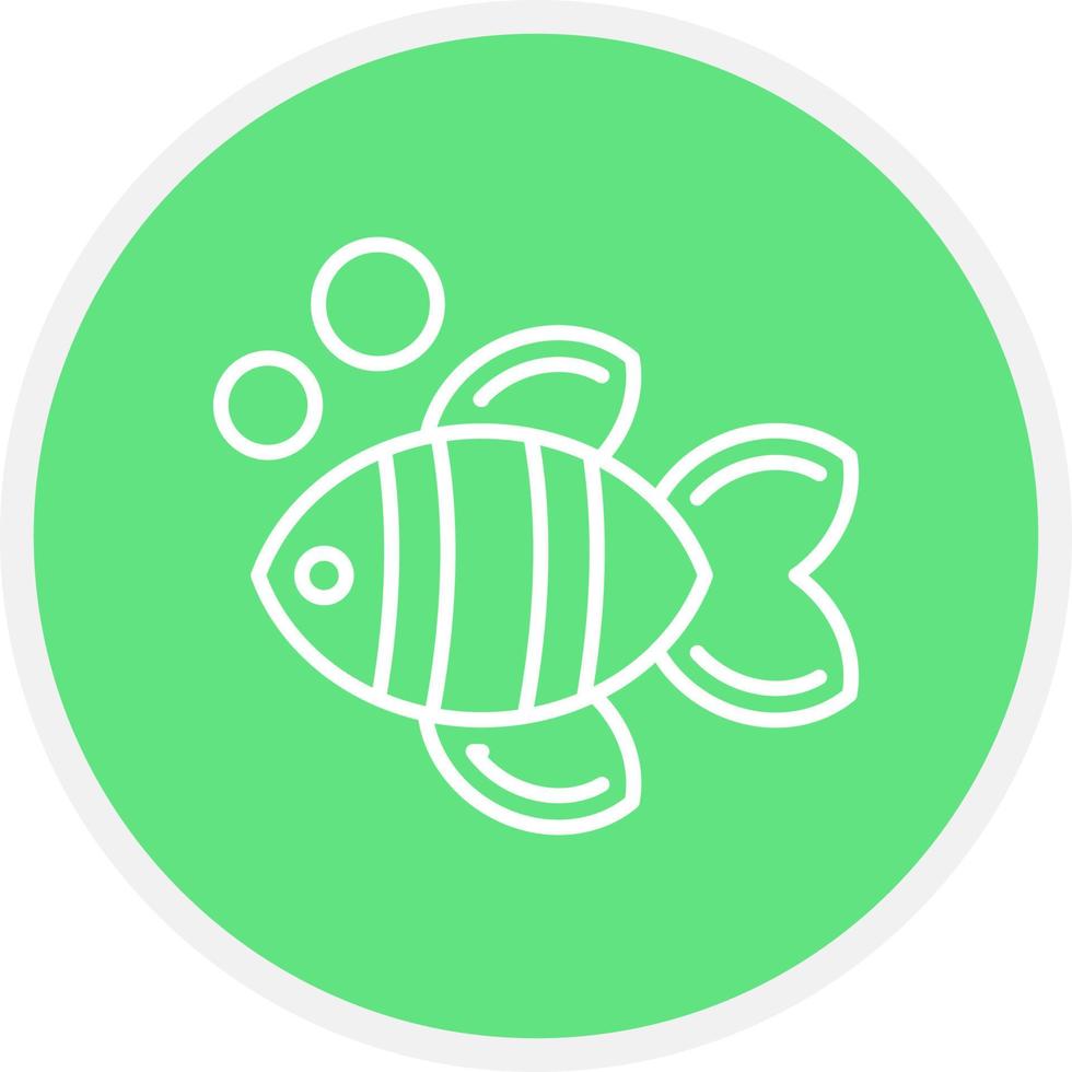 Clown Fish Creative Icon Design vector