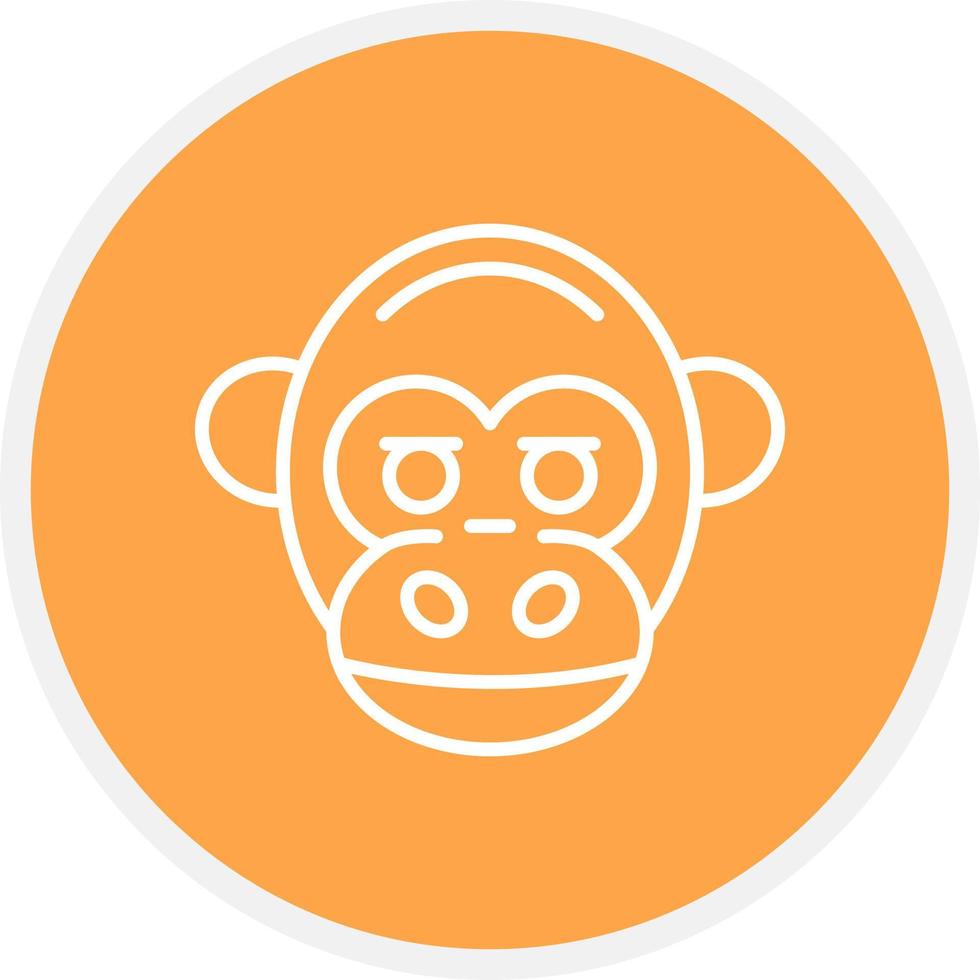 Monkey Creative Icon Design vector