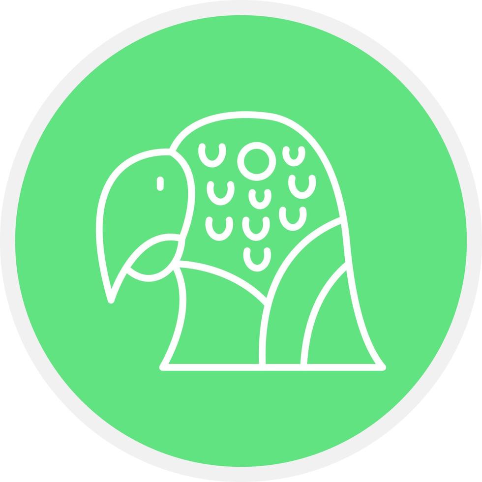 Parrot Creative Icon Design vector