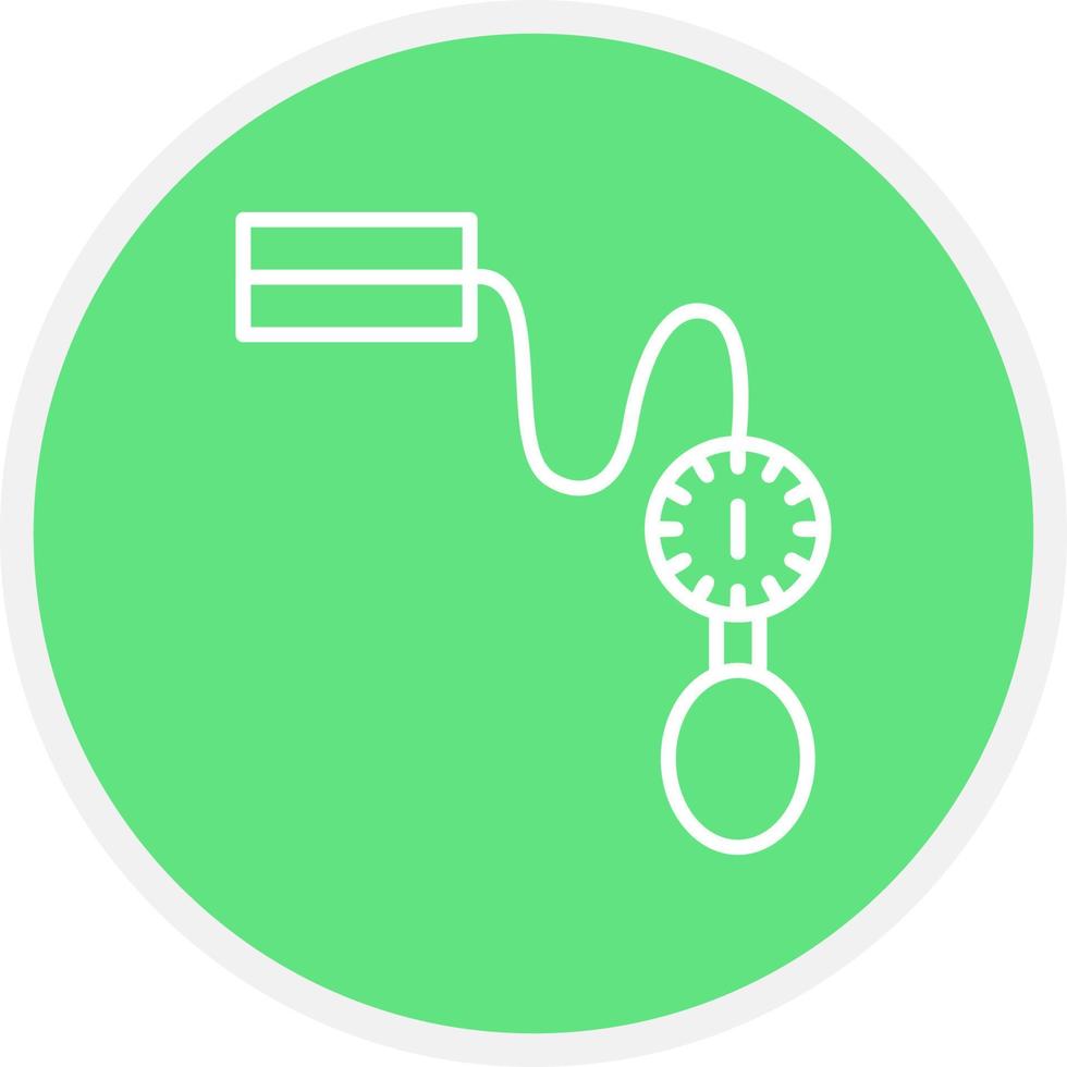 Tensiometer Creative Icon Design vector