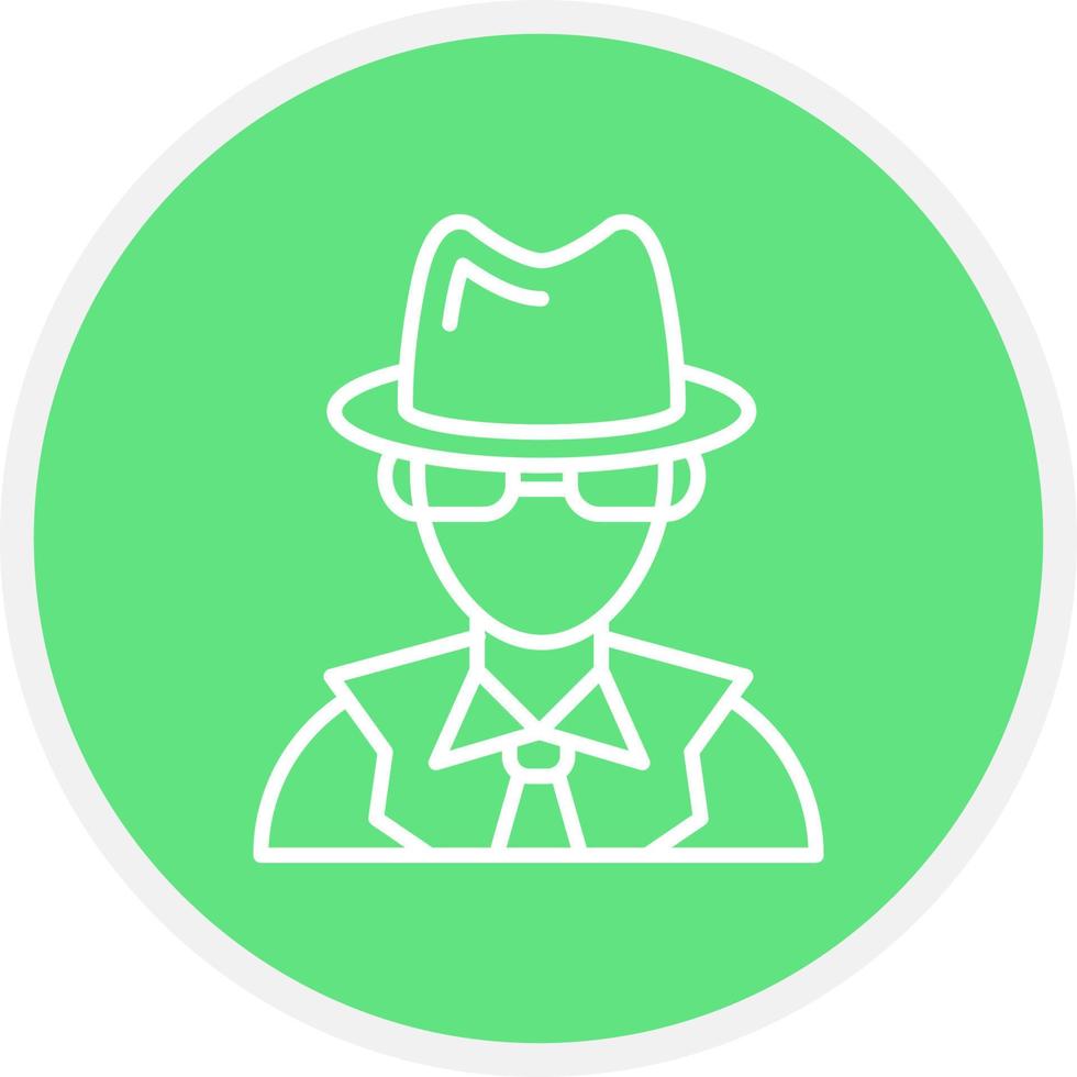 Detective Creative Icon Design vector