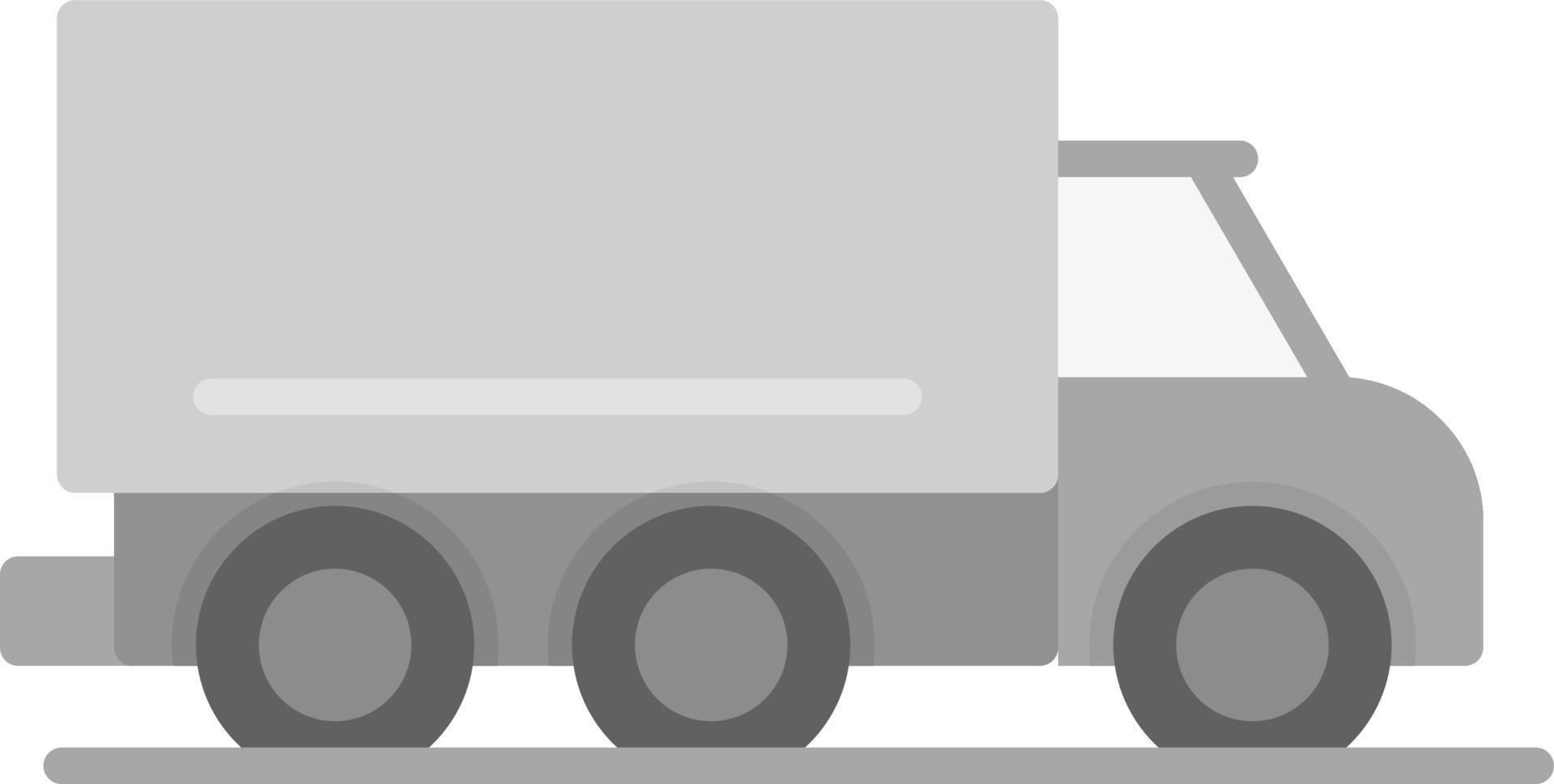 Cargo Truck Creative Icon Design vector