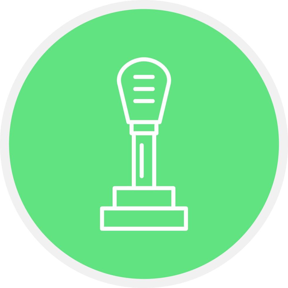 Gearshift Creative Icon Design vector