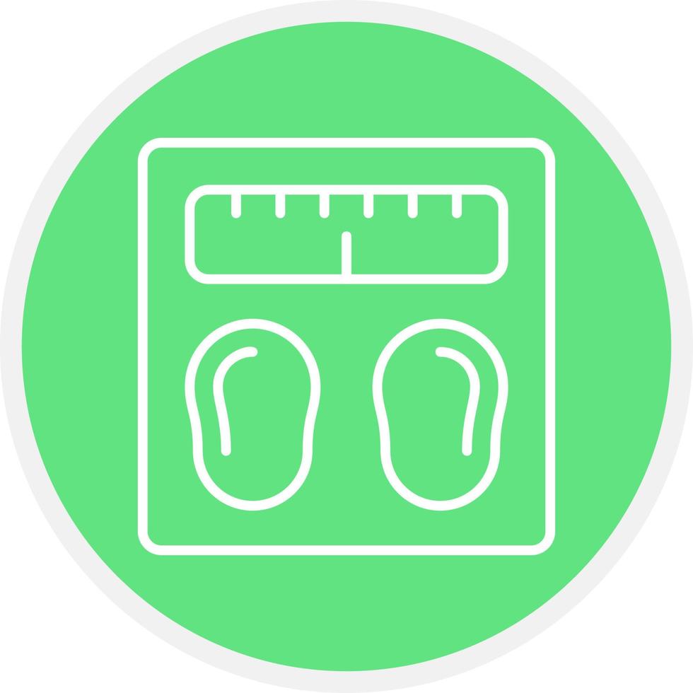 Weight Creative Icon Design vector