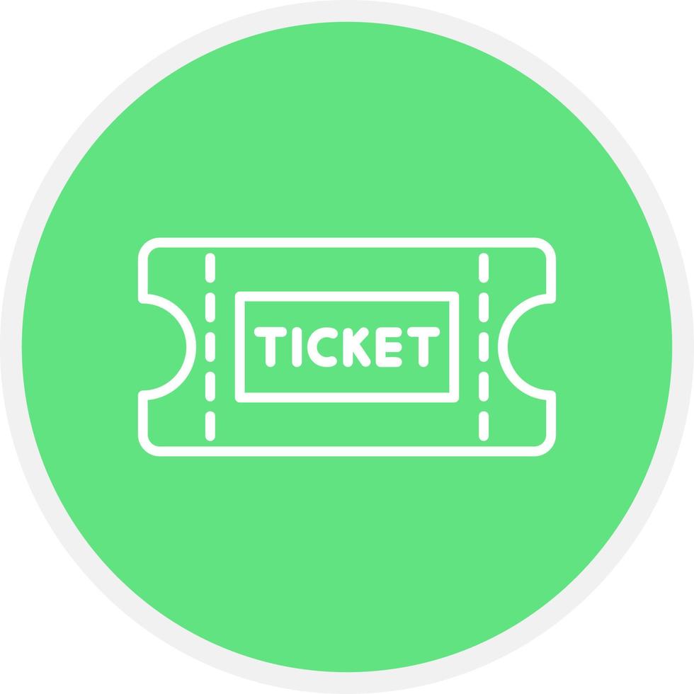 Tickets Creative Icon Design vector