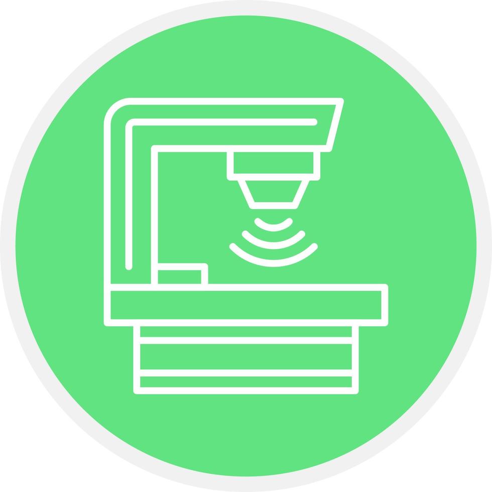 Radiotherapy Creative Icon Design vector