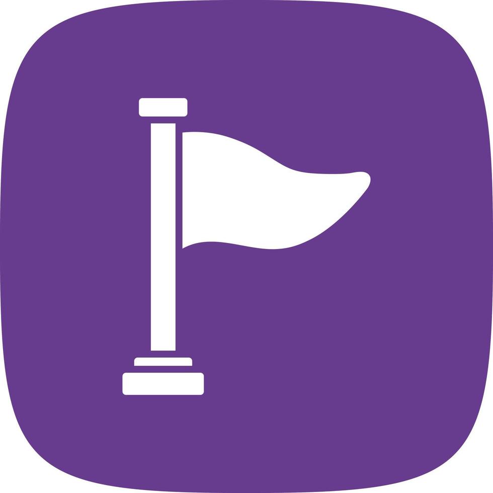 Flag Creative Icon Design vector
