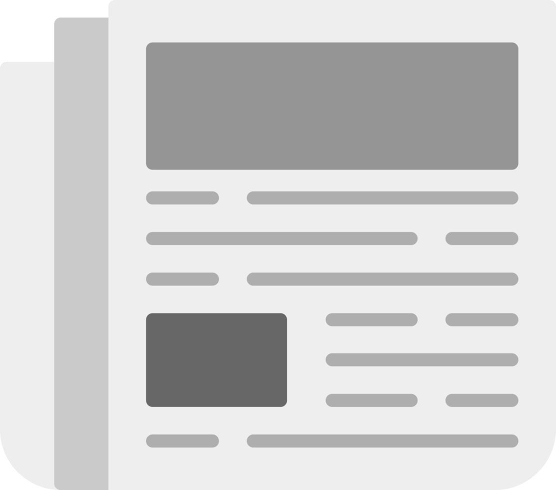 Newspaper Creative Icon Design vector