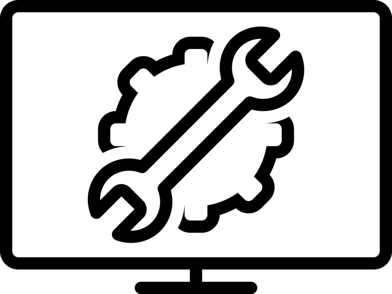 line icon for repair vector