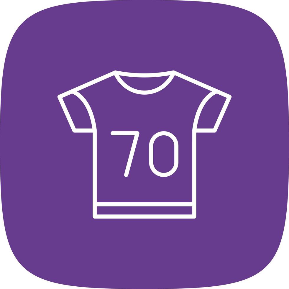 diseño de icono creativo de camisa vector